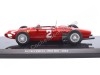 Cochesdemetal.es 1961 Ferrari 156 Sharknose Nº2 Phil Hill Campeón del Mundo 1:24 Premium Collectibles FER2025_27