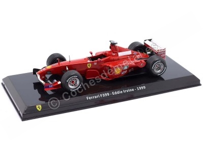 Cochesdemetal.es 1999 Ferrari F399 F1 Nº4 Eddie Irvine 1:24 Premium Collectibles FER2025_23