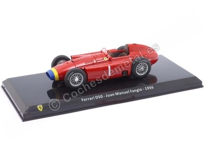 Cochesdemetal.es 1956 Ferrari D50 F1 Nº1 Juan Manuel Fangio Campeón del Mundo 1:24 Premium Collectibles FER2025_22