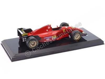 Cochesdemetal.es 1995 Ferrari 412 T2 F1 Nº27 Jean Alesi 1:24 Premium Collectibles FER2025_18 2