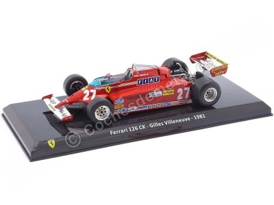 Ferrari 126 CK Nº27 Gilles Villeneuve - Réplica Premium Collectibles