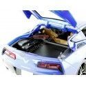 Cochesdemetal.es 2014 Chevrolet Corvette Stingray Z51 Azul 1:18 MAISTO 31677