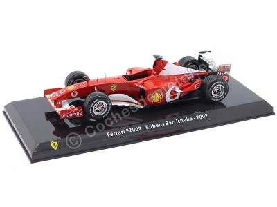 Cochesdemetal.es 2002 Ferrari F2002 F1 Nº2 Rubens Barrichello 1:24 Premium Collectibles FER2025_10