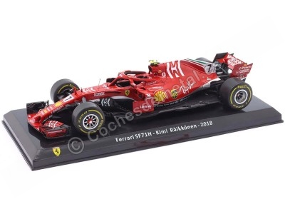 Cochesdemetal.es 2018 Ferrari SF71H F1 Nº7 Kimi Räikkönen 1:24 Premium Collectibles FER2025_04