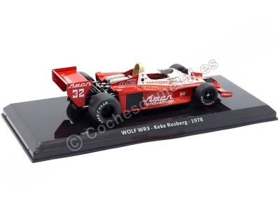 Cochesdemetal.es 1978 Wolf WR3 F1 Nº32 Keke Rosberg 1:24 Premium Collectibles F10082 2
