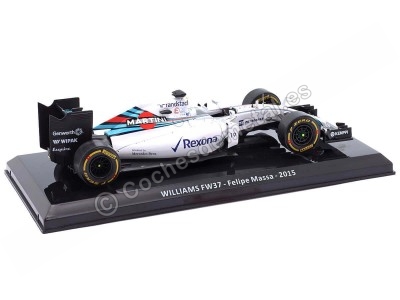 Cochesdemetal.es 2015 Williams FW37 F1 Nº19 Felipe Massa 3ª Posición GP Italia 124 Premium Collectibles F10069 2