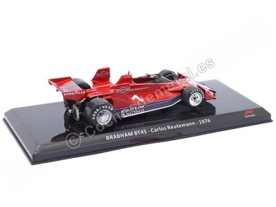 Cochesdemetal.es 1976 Brabham BT45 F1 Nº7 Carlos Reutemann 1:24 Premium Collectibles F10053 2