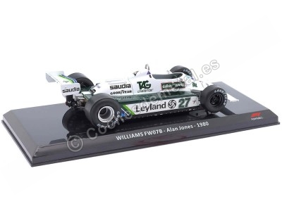 Cochesdemetal.es 1980 Williams FW07B F1 Nº27 Alan Jones Campeón del Mundo 1:24 Premium Collectibles F10051 2
