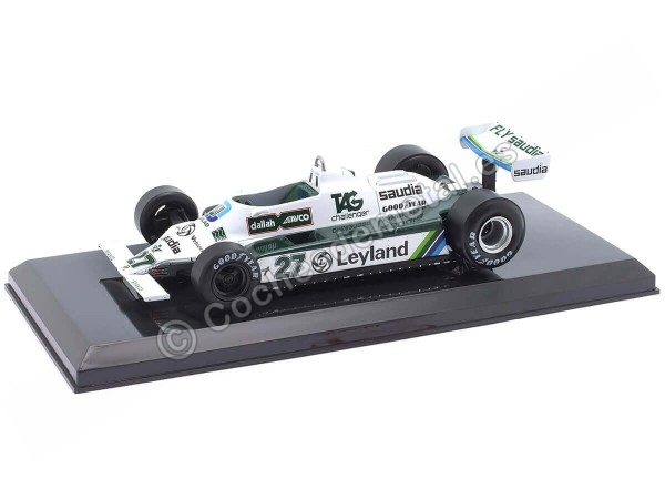 Cochesdemetal.es 1980 Williams FW07B F1 Nº27 Alan Jones Campeón del Mundo 1:24 Premium Collectibles F10051