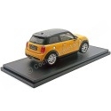 2016 New Mini Cooper S Hatchback Review Naranja / Negro 1:18 Welly 18050