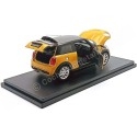 2016 New Mini Cooper S Hatchback Review Naranja / Negro 1:18 Welly 18050