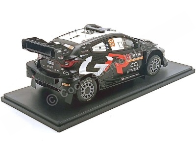 Cochesdemetal.es 2024 Toyota Yaris Rally1 Hybrid Nº69 Rovanperä/Halttunen Rally Safari Kenia 1:18 IXO Models RMC206.22 2