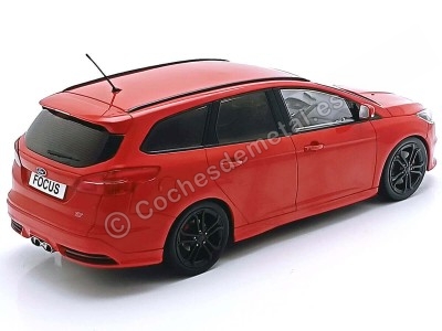 Cochesdemetal.es 2014 Ford Focus ST Estate Rojo Carrera 1:18 IXO Model Cars 18466 2
