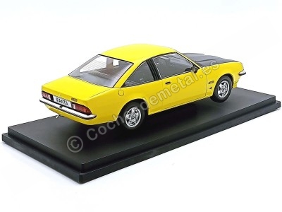 Cochesdemetal.es 1975 Opel Manta B GT/E Amarillo/Negro 1:18 MC Group 18236 2