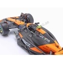 Réplica McLaren MCL38 Miami GP y figura Lando Norris F1 - 1:24 Bburago