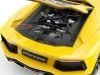 Carsdemetal.es 2011 Lamborghini Aventador LP700-4 jaune 1:18 Welly 18041