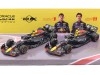 Cochesdemetal.es 2024 Red Bull Racing RB20 Set Nº1 Max Verstappen Campeón del Mundo + Nº11 Sergio Perez 143 Bburago 18-38173