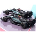 Cochesdemetal.es 2024 Mercedes-AMG F1 W15 E Performance SET Nº44 Lewis Hamilton + Nº63 George Russell 1:43 Bburago 18-38201
