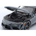 Toyota Supra GR 2022 - Miniatura en gris a escala 1:24 de Maisto