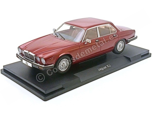Jaguar XJ Serie III 1979 color granate - Escala 1:18 MC Group