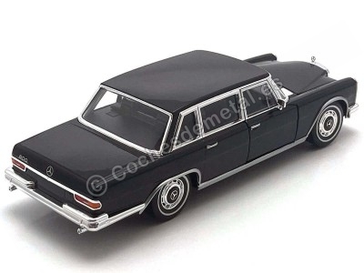 1963 Mercedes-Benz 600 (W100) Negro - Escala 1:24 fabricado por Welly 2