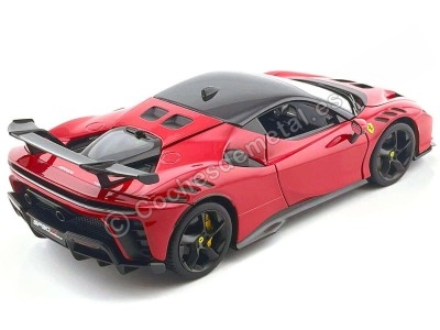 Cochesdemetal.es 2024 Ferrari SF90XX Stradale Rosso Corsa 1:18 Bburago 16020 2