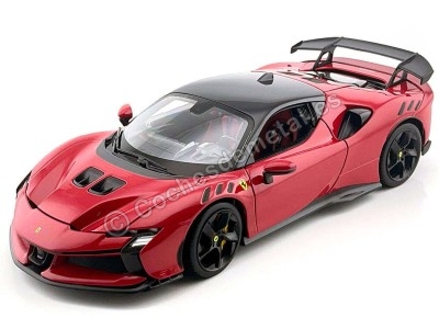 Cochesdemetal.es 2024 Ferrari SF90XX Stradale Rosso Corsa 1:18 Bburago 16020