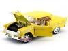 Cochesdemetal.es 1955 Chevrolet Bel Air Convertible Amarillo 1:18 Motor Max 73184