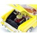 Cochesdemetal.es 1955 Chevrolet Bel Air Convertible Amarillo 1:18 Motor Max 73184