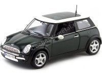 2004 Mini Cooper R50 Verde-Blanco 1:18 Maisto 31656