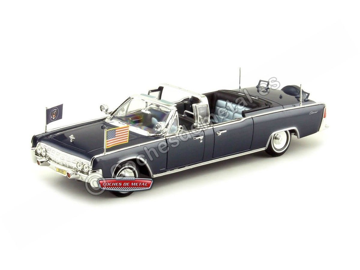 1961 Lincoln X-100 Kennedy Car Limousine 1:24 Lucky Diecast 24048