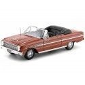 Cochesdemetal.es 1963 Ford Falcon Futura Open Convertible Chestnut Poly 1:18 Sun Star 4534