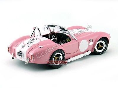 Cochesdemetal.es 1966 Shelby Cobra 427 S/C "Firmado por Carroll Shelby" Rosa 1:18 Shelby Collectibles 114F 2