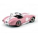 Cochesdemetal.es 1966 Shelby Cobra 427 S/C "Firmado por Carroll Shelby" Rosa 1:18 Shelby Collectibles 114F