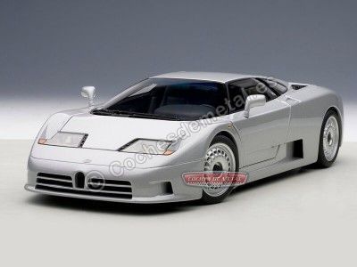 Cochesdemetal.es 1991 Bugatti EB110 GT Silver 1:18 AUTOart 70979 2