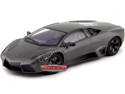 Cochesdemetal.es 2008 Lamborghini Reventon Gris 1:18 Motor Max 79155 2