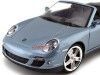 Cochesdemetal.es 2008 Porsche 911 Turbo Cabriolet Azul 1:18 Motor Max 73183