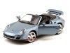 Cochesdemetal.es 2008 Porsche 911 Turbo Cabriolet Azul 1:18 Motor Max 73183