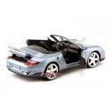 Cochesdemetal.es 2008 Porsche 911 Turbo Cabriolet Azul 1:18 Motor Max 73183