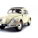 Cochesdemetal.es 1950 Volkswagen Classic T1 Kafer Beetle Beige 1:18 Welly 18040