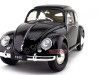 Cochesdemetal.es 1950 Volkswagen Classic T1 Kafer Beetle Black 1:18 Welly 18040