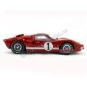 Cochesdemetal.es 1966 Ford GT40 Mark II Nº1 Miles/Ruby Ganador 12h Sebring Rojo 1:18 Shelby Collectibles 407