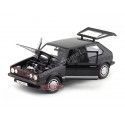 CARSDEMETAL.ES 1982 Volkswagen Golf 1 Pirelli Metalized Black 1:18 Welly 18039