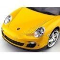 Cochesdemetal.es 2008 Porsche 911 Turbo Cabriolet Amarillo 1:18 Motor Max 73183