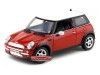 CARSDEMETAL.ES 2004 MINI COPER R50 RED-WHITE 1:18 MOTEUR MAX 73114