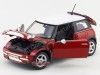 CARSDEMETAL.ES 2004 MINI COPER R50 RED-WHITE 1:18 MOTEUR MAX 73114