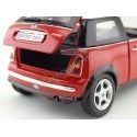 Cochesdemetal.es 2004 Mini Coper R50 Rojo-Blanco 1:18 Motor Max 73114