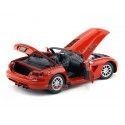 Cochesdememetal.es 2003 Dodge Viper SRT-10 Convertible Rojo 1:18 MOTOR MAX 73137