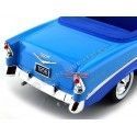 Cochesdemetal.es 1956 Chevrolet Bel Air Open Convertible Azul 1:18 Lucky Diecast 92128