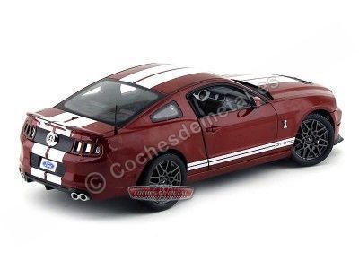 Cochesdemetal.es 2013 Ford Shelby GT 500 Candy Red 1:18 Shelby Collectibles 396 2